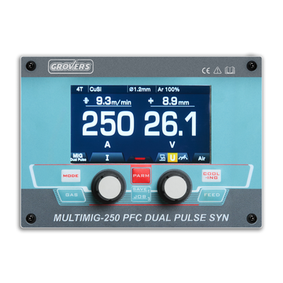Сварочный полуавтомат GROVERS MULTIMIG-250 PFC DUAL PULSE SYN