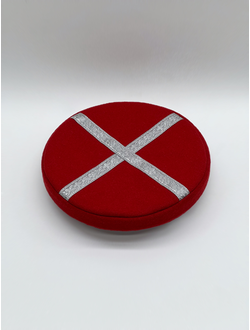 Сменный верх для кубанки. Красный