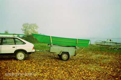 Весельно-моторная лодка Щука