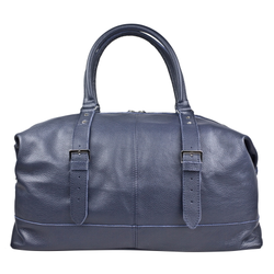 Кожаная дорожная сумка Campora blue (арт. 4019-19)