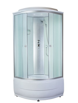 Душевая кабина AQUACUBIC 3102D fabric white 90?90?220