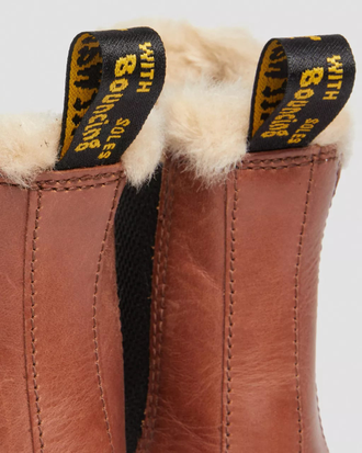 Зимние ботинки Dr Martens 2976 Leonore Faux Fur-Lined Chelsea