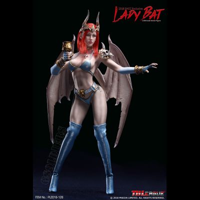 Леди Бэт - Коллекционная ФИГУРКА (Эксклюзивная версия) 1/6 scale Lady Bat Action Figure 2018 SHCC Exclusive, Mermaid Melody Pichi Pichi Pitch (PL2018-128) - TBLeague