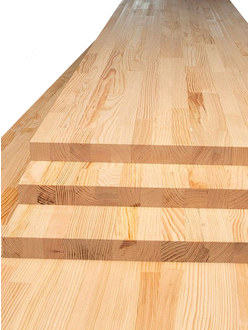 Мебельный щит сосна 40мм*60см*2м