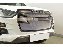 Защита радиатора Isuzu D-Max 2019- chrome верх