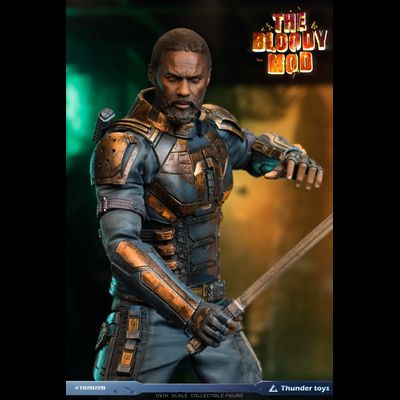 Бладспорт (Bloodsport, Идрис Эльба, "Отряд Самоубийц: Миссия навылет") - КОЛЛЕКЦИОННАЯ ФИГУРКА 1/6 scale the BloodyMod (TD2022B) - Thundertoys