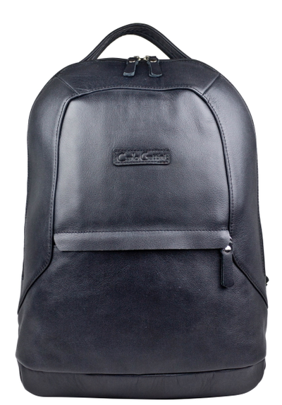 Кожаный рюкзак Roverano black (арт. 3110-01)