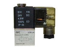 Клапан 2/2 для жидких и газообразных сред КЭМ-08 (DC12V-AC220V) (2V-025-08) 1/4&quot;