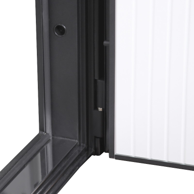 Стальная дверь   Конструктор (биометрический замок Smart lock Y23)