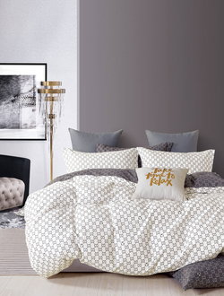 Постельное белье TANGO Twill сатин 1,5-спальное 150x200x1 180x230x1 70x70x2 TPIG4-1927-70