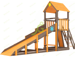 Всесезонная площадка IgraGrad С Тауер со скалодромом SF1