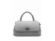 (АРТИКУЛ: 9857/9) СУМКА ЖЕНСКАЯ, НЕБОЛЬШАЯ, НАТУРАЛЬНАЯ КОЖА, СЕРАЯ, С ПЛЕЧЕВЫМ РЕМНЕМ