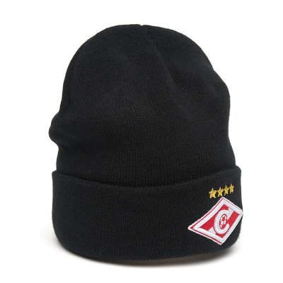 Шапка ФК СПАРТАК черная 00101