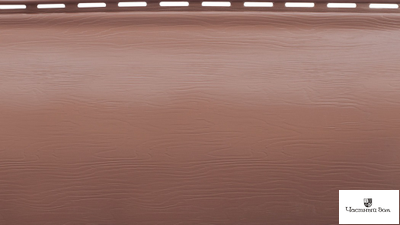 Сайдинг БЛОКХАУС ПРЕМИУМ Красно-коричневый