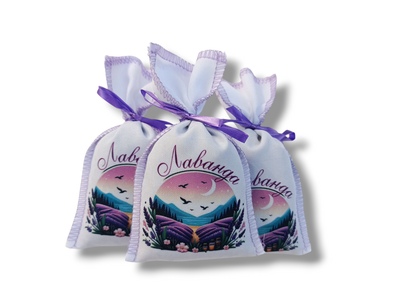 Саше "Лаванда " с надписью