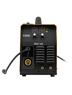 Аппарат инвертор. полуавтомат. cварки IMIG-160 Synergy, 160 А, ПВ 60%, катушка 5 кг Denzel