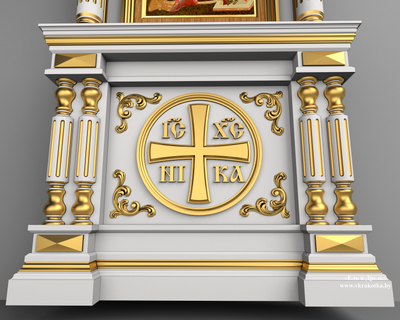 Киот из дерева, напольный купить