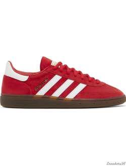 Adidas Handball Spezial Scarlet Gum' Red/Красные  Женские  (36-40)