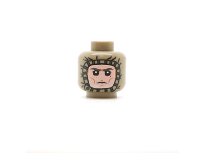 Лего голова солдата Д | Lego head American Wrap Head B