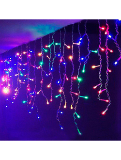 Гирлянда уличная "бахрома" 6#（мульти）5шт