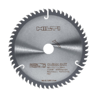 Пильный диск HILTI SCB WS FT 180x20 z54 (2037954)