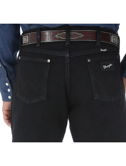 Джинсы 13MSE Wrangler® Cowboy Cut® Silver Edition™  оригинальный крой Размер 35x34, Чёрные