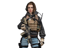 ПРЕДЗАКАЗ - Боевая подруга Мия - Коллекционная ФИГУРКА 1/3 scale Angel Force MIA (GJKD0001) - Infinity Studio ?ЦЕНА: 154900 РУБ.?