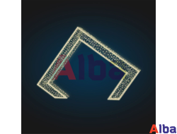 Светодиодная Арка Ромб