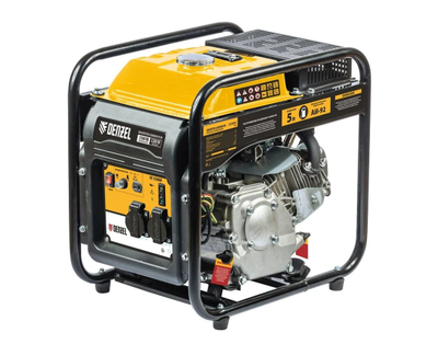 Инверторный генератор Denzel GT-3500iF, 3,5 кВт, 230 В, бак 5 л, открытый корпус 94705