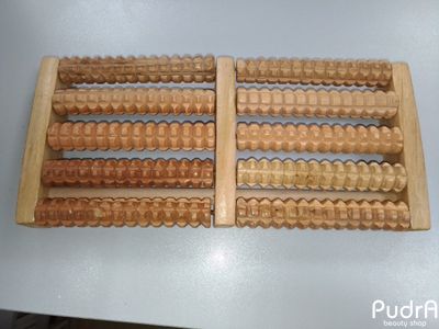 Массажер для ног (дерево) 5 рядов