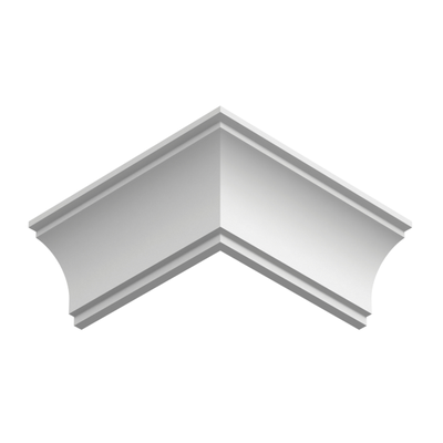 Потолочный карниз Ultrawood CR2340, из ЛДФ-декора, под покраску, 2 m.