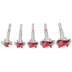 Комплект сверл форстнера с ограничителями (5 шт.) без коробки