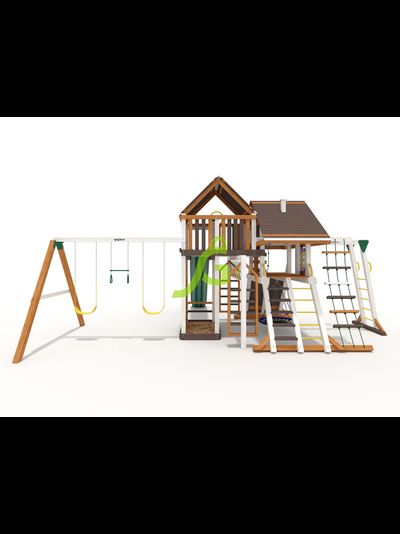 Детская площадка IgraGrad Крепость Фани Deluxe + мод.2