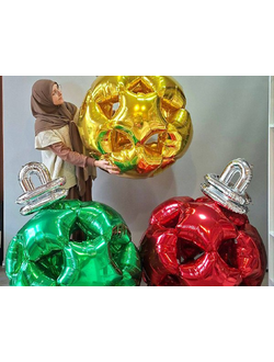 Фигура из шаров "Новогодние игрушки"