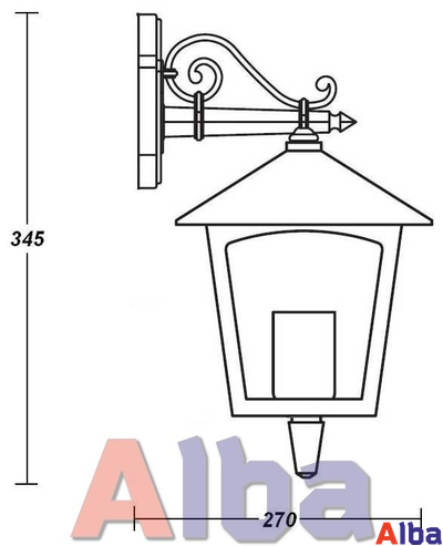 Praga 15902 Парковый светильник