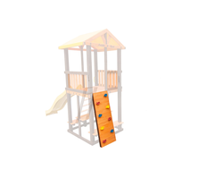 Скалодром маленький для игрового комплекса Perfetto sport в Воронеже