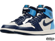 NIKE AIR JORDAN 1 Obsidian С ШЕРСТЬЮ (35-45)