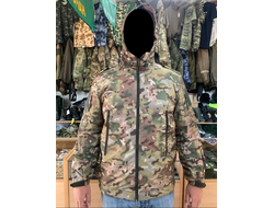 Куртка тактическая демисезонная удлиненная (цвет мультикам, мембрана микро рип-стоп"/стежка) Размеры: 48-50/170-176, 52-54/170-176, 56-58/170-176