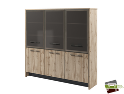 Шкаф трехсекционный Т-33-16л/п 2200*520*2120 (Ш*Г*В)