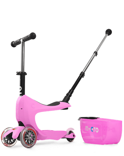Самокат MICRO Mini 2Go Deluxe Plus розовый