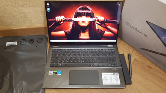 УЛЬТРАБУК ТРАНСФОРМЕР ASUS ZENBOOK UX563FD-EZ008T ( 15.6 FHD IPS TS I5-10210U GTX1050(4Gb) 8GB 512SSD )