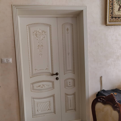 СОНАТА-2 В3. СЛОНОВАЯ КОСТЬ/ ПАТИНА ЗОЛОТО. ПОЛОТНО ГЛУХОЕ