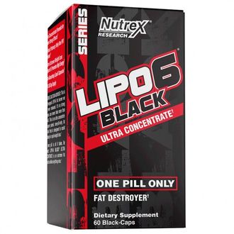 (NUTREX) LIPO-6 BLACK ULTRA CONCENTRATE - (60 КАПС)