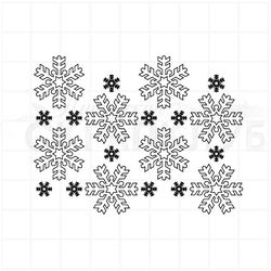 фоновый штамп снегопад снежинки