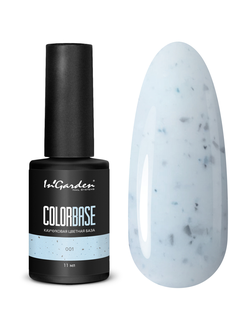 Цветная каучуковая база InGarden COLORBASE №001, 11 мл