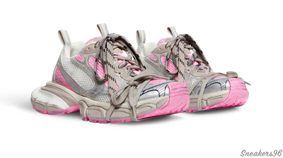 BALENCIAGA 3-XL WHITE/GREY/PINK Женские  (36-40)