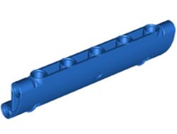 Technic, Panel Curved 11 x 3 with 2 Pin Holes through Panel Surface, Blue (62531 / 6390387)