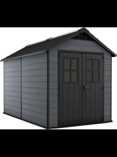 Сарай "Ньютон 7511" (размеры 210 х 342 см), серый