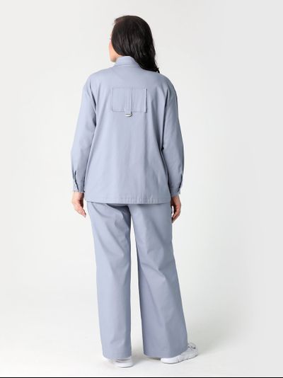 Куртка - Жакет 25230 голубой