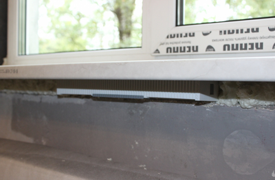 Подоконный приточный вентиляционный клапан Norvind city